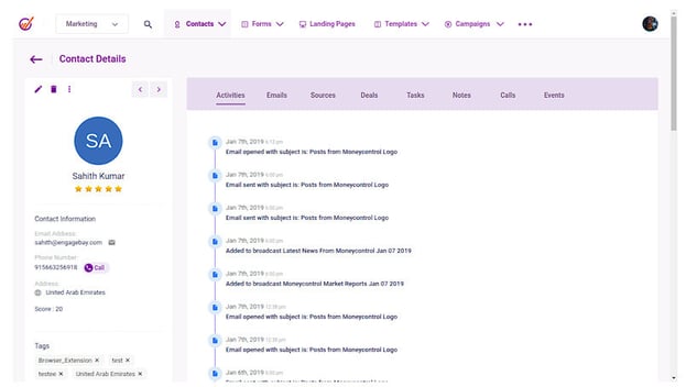 EngageBay CRM