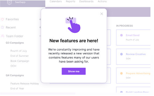 pendo dashboard