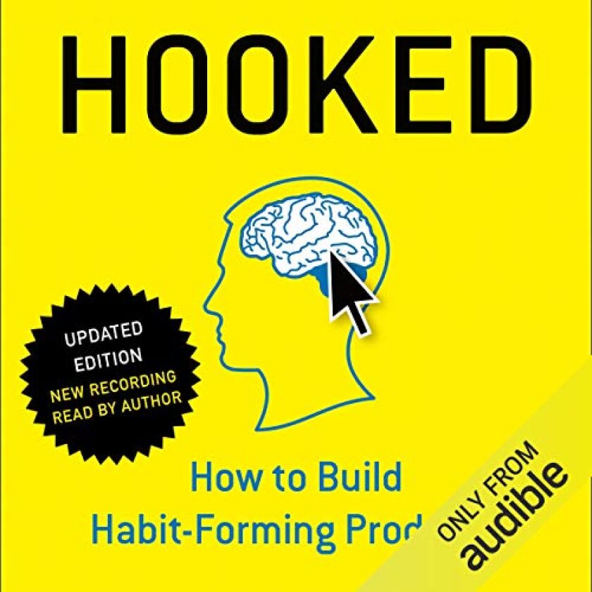 2024 Hooked audiobook cover art for Product Marketing.