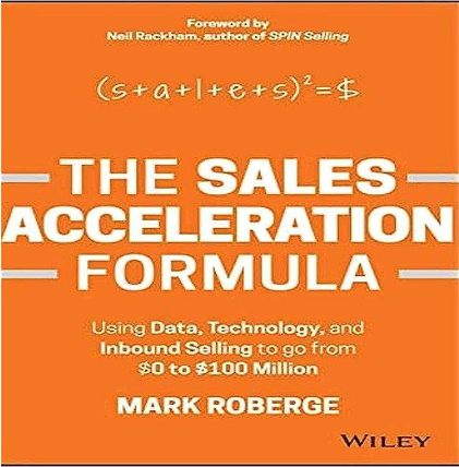 The sales acceleration formula book by Mark Roberts combines game-like techniques with demand generation strategies to boost sales.