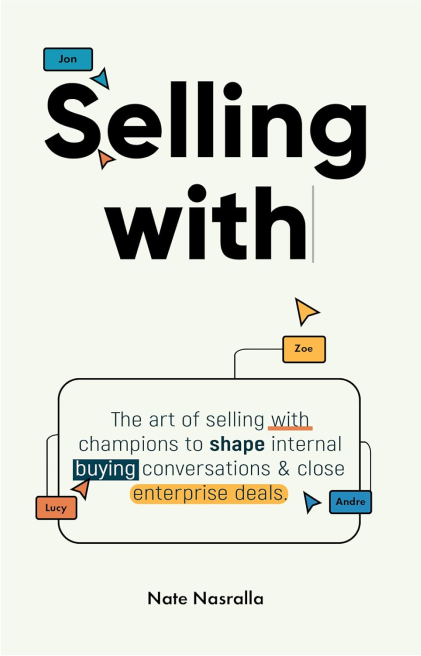 The cover of selling with the art of sales books and closes.
