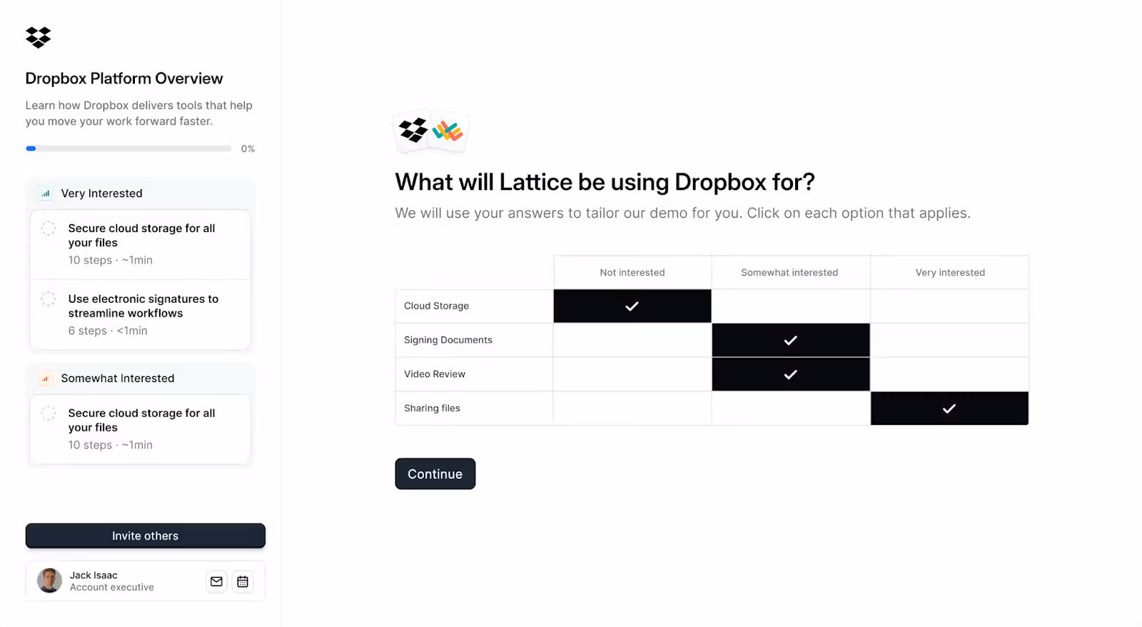 Navattic dashboard