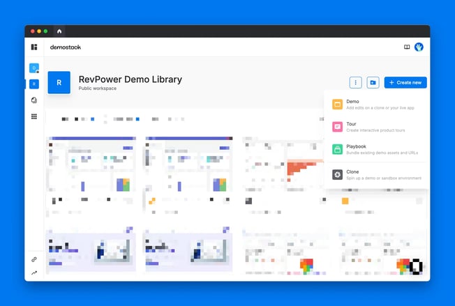 Demostack dashboard