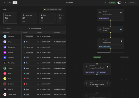 Unify log and flowchat in black background
