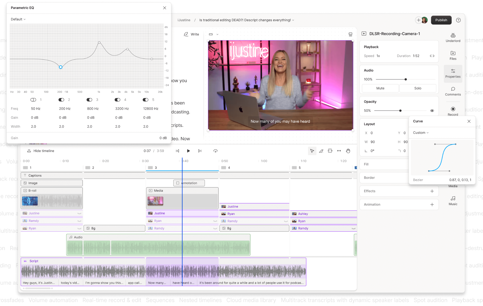 descript-video-editor-audio-controls-timeline