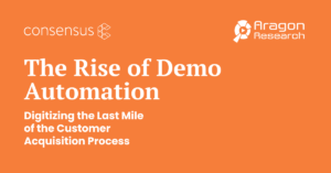 Aragon is predicting the shift to an automated and intelligent approach that we call demo automation