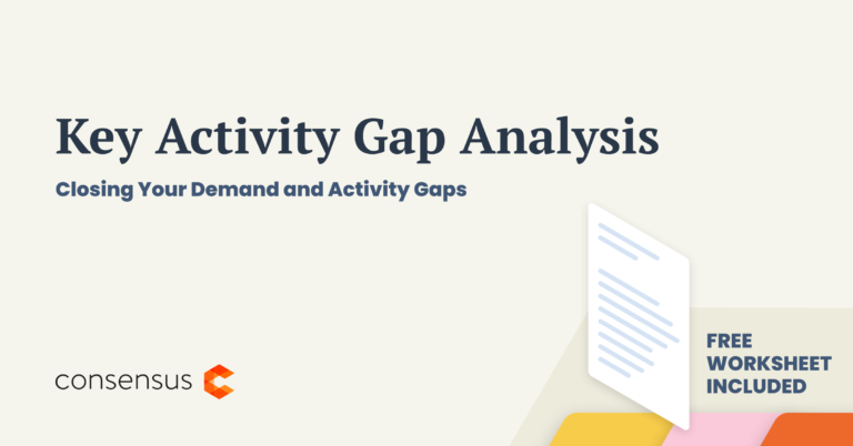 Key Activity Gap Analysis Consensus