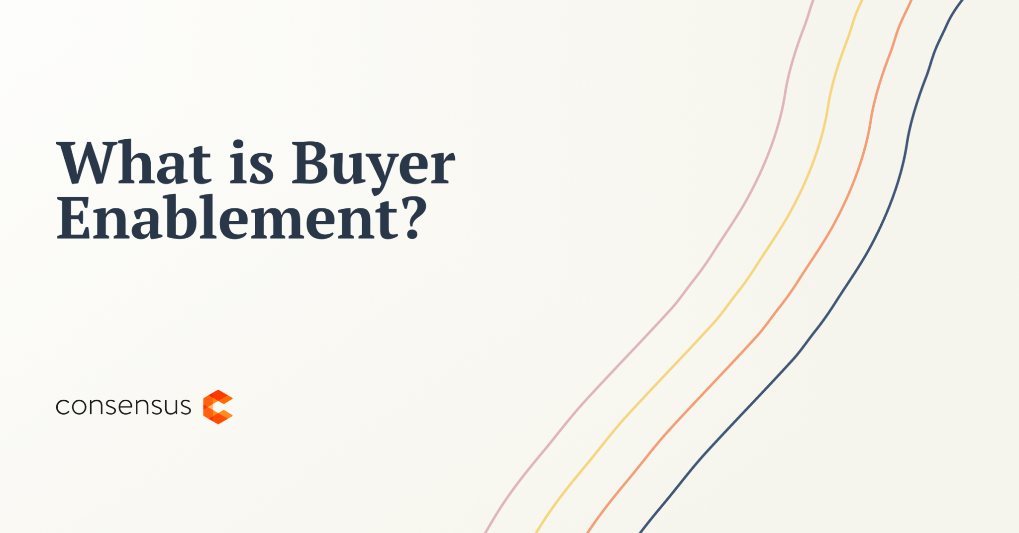 What is Buyer Enablement