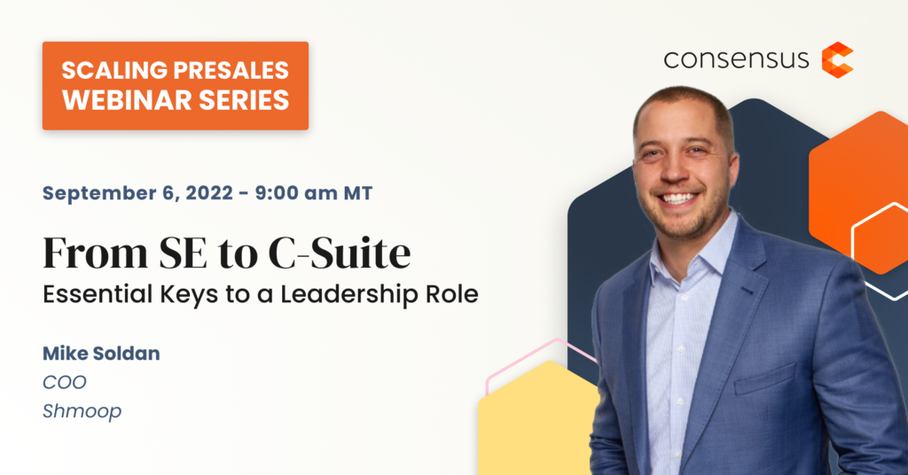 From SE to C-Suite