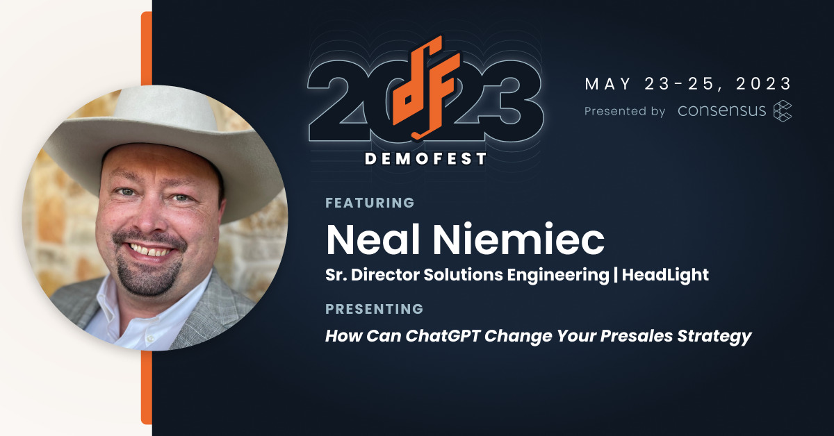 Ned Niemec on how to change your own presales strategy.