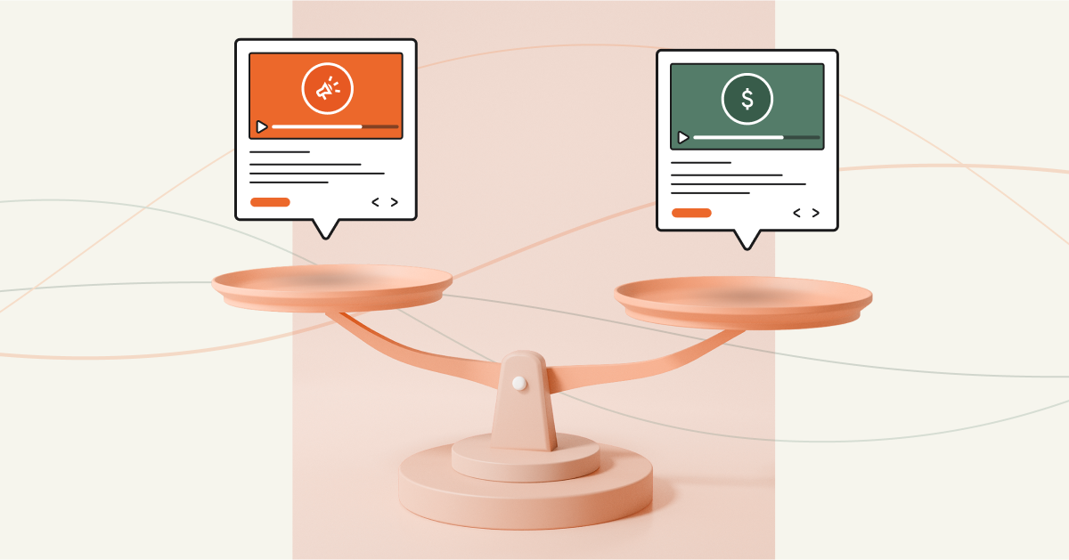 An Interactive Product Demo featuring a pair of scales with two phones on them, designed to enhance sales and marketing efforts.