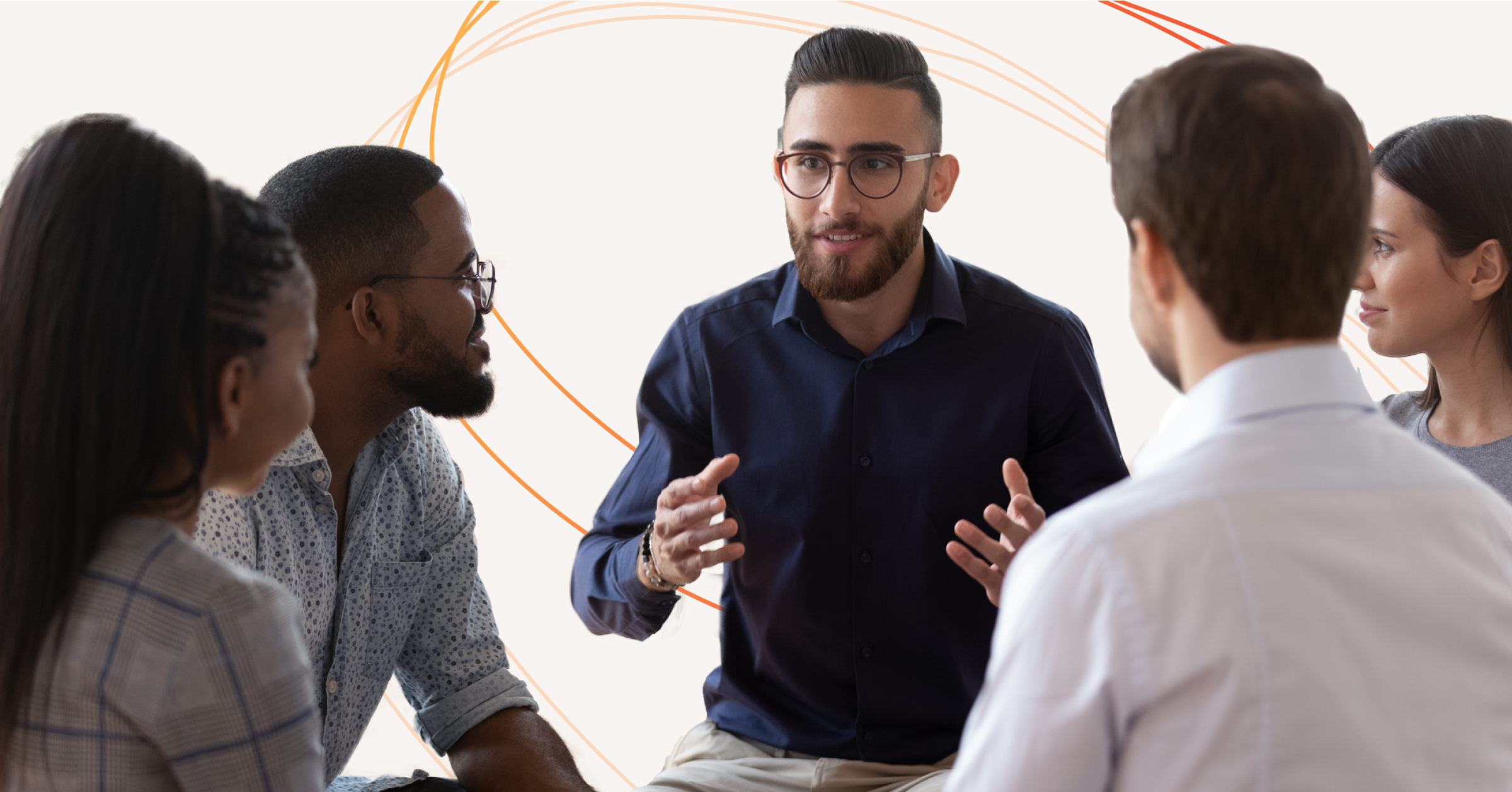 A group of vendors discussing their needs.