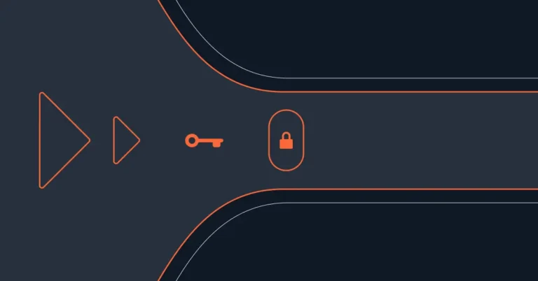 A digital art image, resembling an infographic, features an arrow, a key, and a lock symbol on a dark background with vibrant orange outlines. Consensus