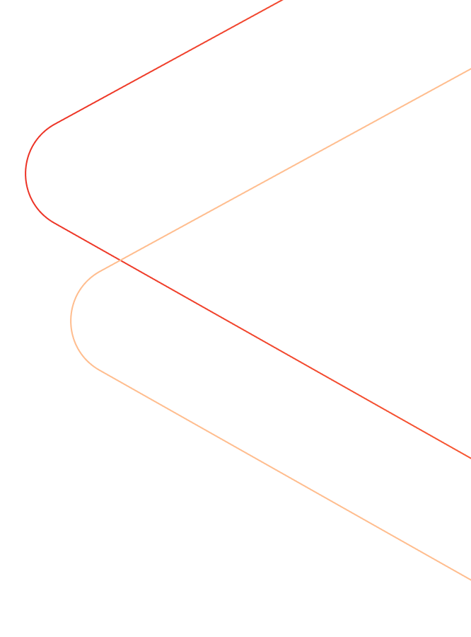 Two rounded, intersecting lines—one red and one beige—form geometric shapes on a solid black background, echoing the connected themes of the Buy-In Newsletter. Consensus